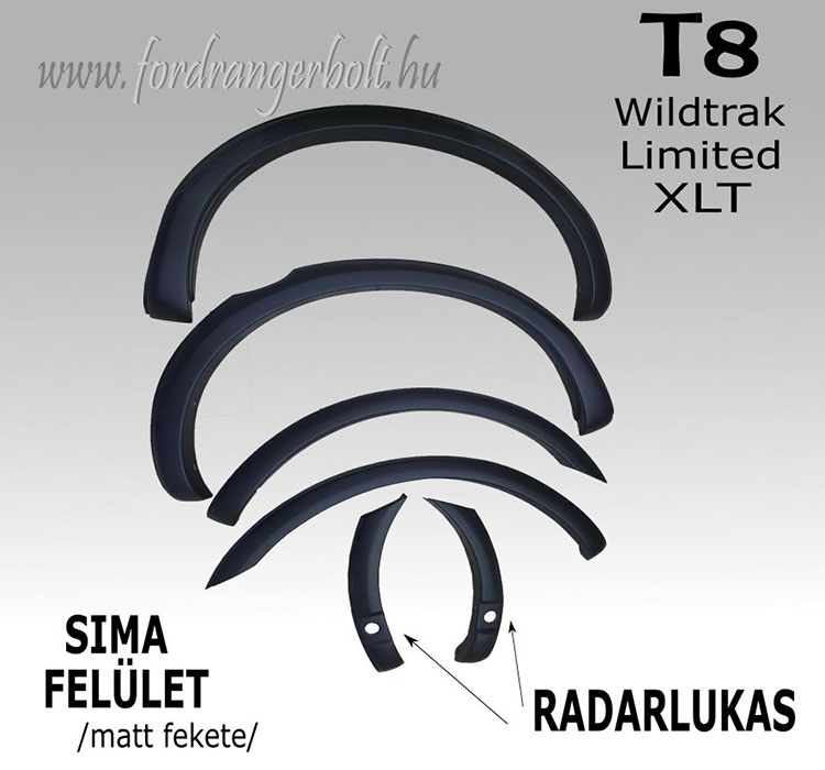 SÁRVÉDŐSZÉLESÍTÉS T8 SLIM radarlukas